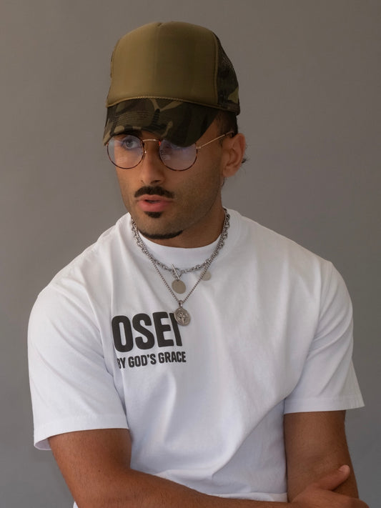 Heavy White Tee God’s Grace